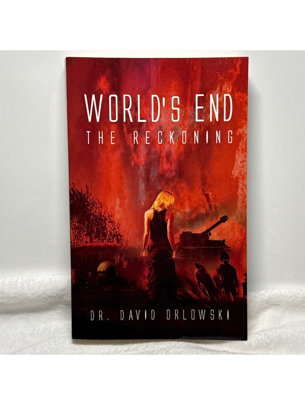 World’s End The Reckoning by David Orlowski Signed Paperback Christian 2020